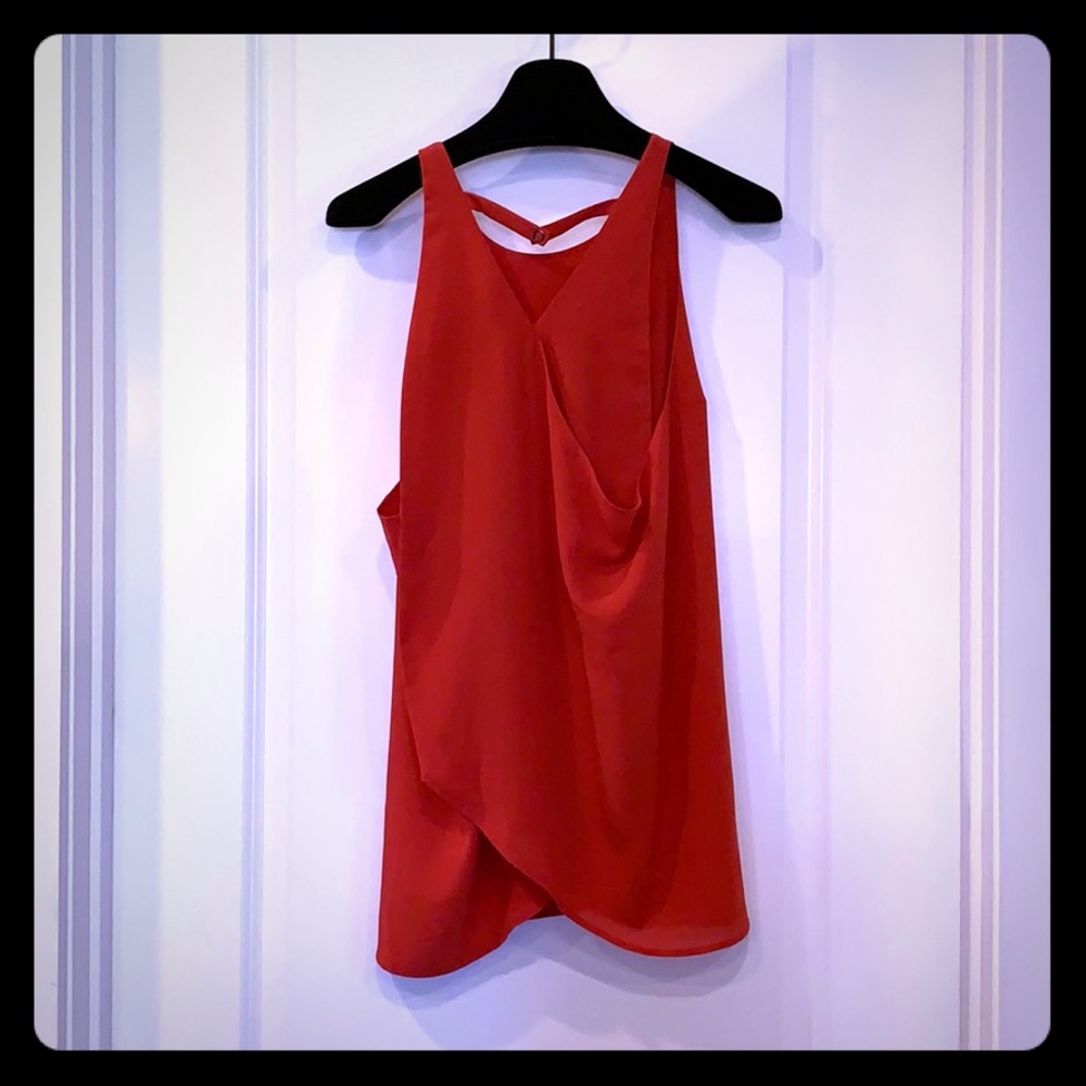 NWT Sanctuary Red Cross Back Tank